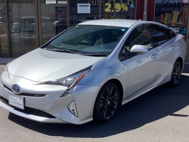 プリウス Sセーフティプラス ETC クリアランスソナー レーンアシスト オートクルーズコントロール パークアシスト 衝突被害軽減システム バックカメラ TV アルミホイール オートマチックハイビーム オートライト(15枚目)