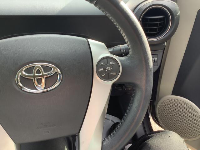 アクア Ｇ　ドライブレコーダー　ＥＴＣ　バックカメラ　アルミホイール　オートライト　スマートキー　電動格納ミラー　ＣＶＴ　衝突安全ボディ　ＡＢＳ　ＥＳＣ　エアコン　パワーステアリング　パワーウィンドウ（29枚目）