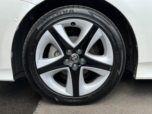 プリウス Aツーリングセレクション 純正9インチナビ HUD シートヒーター レーダークルーズ オートハイビーム クリソナ BSM LEDヘッドライト 17インチAW ブラックレザー ETC フルセグ バックカメラ Bluetooth(61枚目)