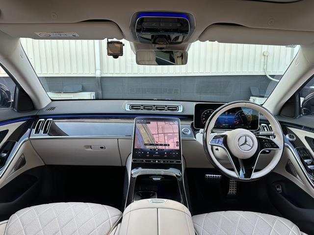 Sクラス S500 4マチック AMGライン レザーエクスクルーシブPKG ベーシックPKG 3Dブルメスター 3Dコックピット HUD 白革 パノラマルーフ 360°カメラ パフュームアトマイザー アンビエントライト 前後ドラレコ クリソナ(26枚目)