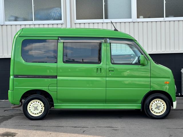 バモスホビオ 　モデスト　ステップバン仕様　全塗装　シートカバー　ナビ　Ｂｌｕｅｔｏｏｔｈ　フルセグＴＶ　ＤＶＤ　ＣＤ　モケットカバー　キーレス　デュアルスライドドア　前席パワーウインドウ　エアコン　エアバック（7枚目）