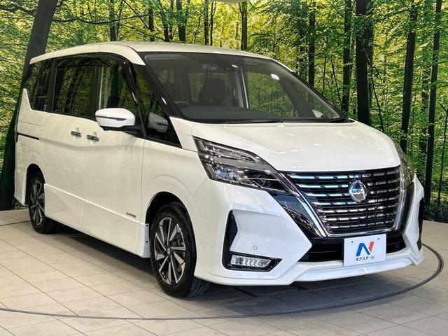 セレナ ハイウェイスターＶ　後席モニター　禁煙車　純正１０型ナビ　セーフティパックＢ　両側電動スライドドア　プロパイロット　禁煙車　全周囲カメラ　Ｂｌｕｅｔｏｏｔｈ再生　ＬＥＤヘッドライト　オートブレーキホールド（17枚目）