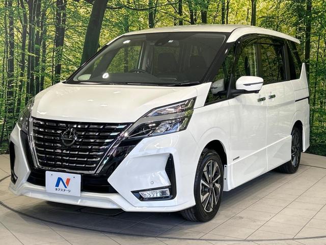 セレナ ハイウェイスターＶ　後席モニター　禁煙車　純正１０型ナビ　セーフティパックＢ　両側電動スライドドア　プロパイロット　禁煙車　全周囲カメラ　Ｂｌｕｅｔｏｏｔｈ再生　ＬＥＤヘッドライト　オートブレーキホールド（40枚目）