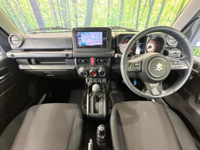 ジムニーシエラ ＪＣ　セーフティサポート　４ＷＤ　禁煙車　ＳＤナビ　Ｂｌｕｅｔｏｏｔｈ再生　フルセグＴＶ　クルーズコントロール　ＬＥＤヘッドライト　オートマチックハイビーム　車線逸脱警報　先行車発進お知らせ機能（2枚目）