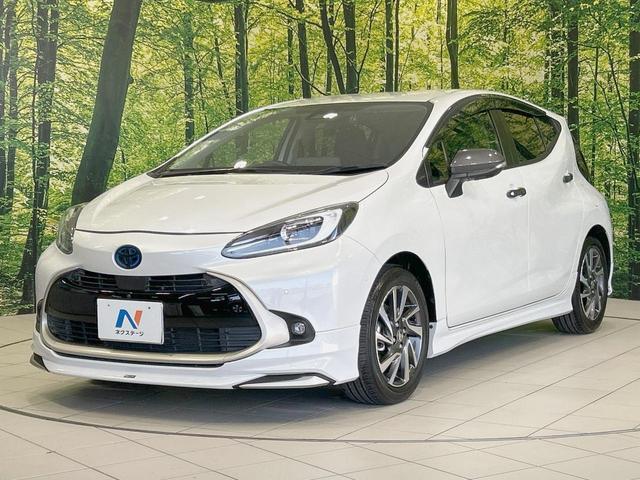 アクア Ｚ　モデリスタエアロ　純正１０．５型ナビ　全周囲カメラ　禁煙車　衝突軽減装置　レーダークルーズ　デジタルインナーミラー　ブライドスポットモニター　ハーフレザー　パワーシート　ＬＥＤヘッド／フォグ（55枚目）