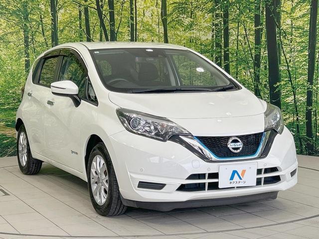ノート ｅ－パワー　Ｘ　禁煙車　衝突軽減装置　車線逸脱警報　踏み間違い防止装置　ハイビームアシスト　スマートキー　ＥＴＣ　フロント／バックソナー　純正１５インチアルミ　電動格納ミラー　バニティミラー　盗難防止システム（16枚目）