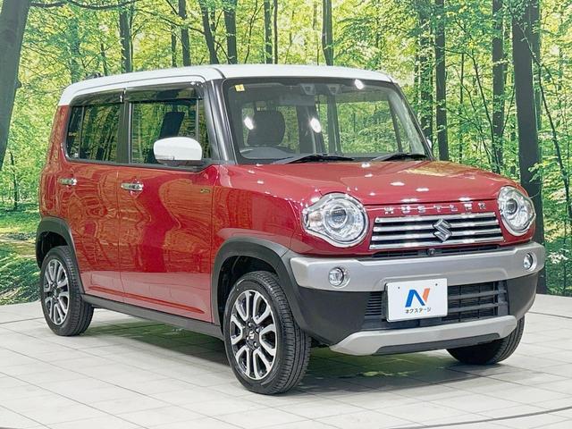 ハスラー ＪスタイルＩＩ　全周囲カメラ　メーカーナビ　衝突被害軽減　禁煙車　ハーフレザーシート　スマートキー　ＨＩＤヘッド　ＥＴＣ　車線逸脱警報　オートライト　オートエアコン　純正１５インチアルミ　Ｂｌｕｅｔｏｏｔｈ再生（16枚目）