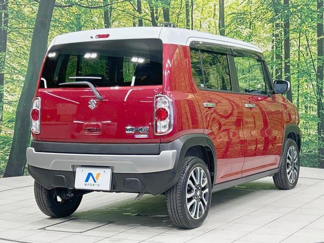ハスラー ＪスタイルＩＩ　全周囲カメラ　メーカーナビ　衝突被害軽減　禁煙車　ハーフレザーシート　スマートキー　ＨＩＤヘッド　ＥＴＣ　車線逸脱警報　オートライト　オートエアコン　純正１５インチアルミ　Ｂｌｕｅｔｏｏｔｈ再生（17枚目）