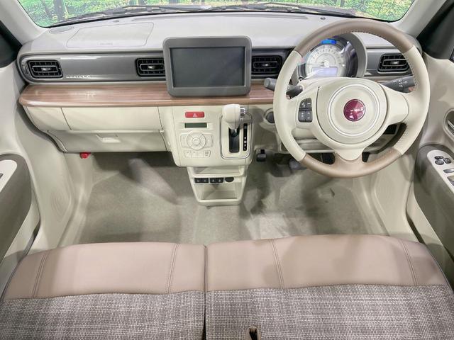 アルトラパンＬＣ Ｘ　届出済未使用車　衝突軽減装置　踏み間違い防止装置　車線逸脱警報　ハイビームアシスト　ＬＥＤヘッド　ハーフレザー　シートヒーター　スマートキー　アイドリングストップ　オートライト／エアコン（2枚目）
