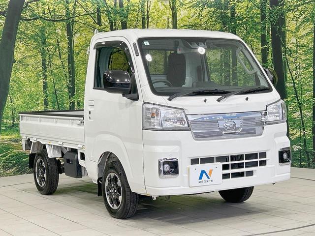 ハイゼットトラック ＥＸＴ　衝突被害軽減　禁煙車　ドラレコ　コーナーセンサー　スマートキー　車線逸脱警報　オートライト　オートハイビーム　ＬＥＤ大型荷台作業灯　純正１２インチアルミ　ＣＤ　ＬＥＤフォグ（15枚目）