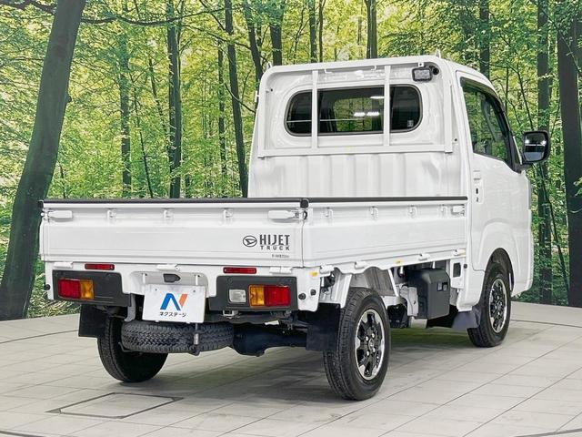 ハイゼットトラック ＥＸＴ　衝突被害軽減　禁煙車　ドラレコ　コーナーセンサー　スマートキー　車線逸脱警報　オートライト　オートハイビーム　ＬＥＤ大型荷台作業灯　純正１２インチアルミ　ＣＤ　ＬＥＤフォグ（16枚目）