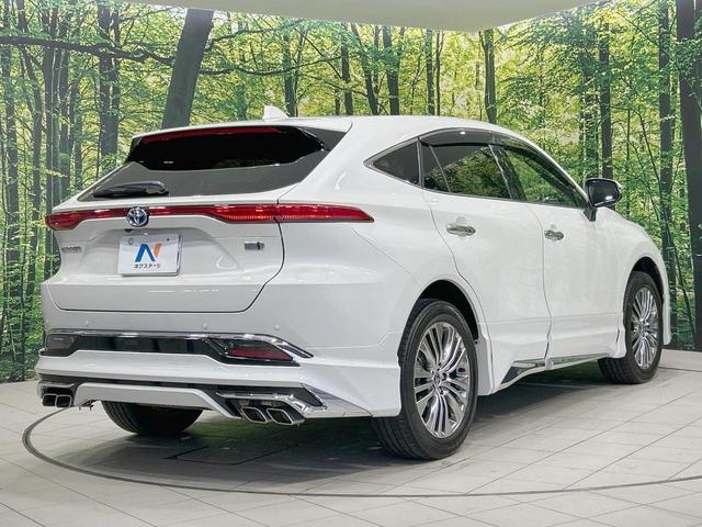 ハリアーハイブリッド Ｚ　レザーパッケージ　モデリスタフルエアロ　純正１２．３型ナビ　全周囲カメラ　ＪＢＬサウンド　レーダークルーズ　禁煙車　衝突軽減　レザーシート　前席シートエアコン　ドラレコ　ＬＥＤヘッド　ＥＴＣ　電動リアゲート（17枚目）