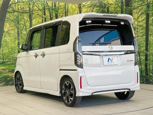 N-BOXカスタム G・EXターボホンダセンシング 純正8型ナビ 両側電動ドア バックカメラ 衝突軽減 レーダークルーズ 禁煙車 ハーフレザーシート ドラレコ スマートキー LEDヘッド/フォグ ETC オートハイビーム 車線逸脱警報(38枚目)