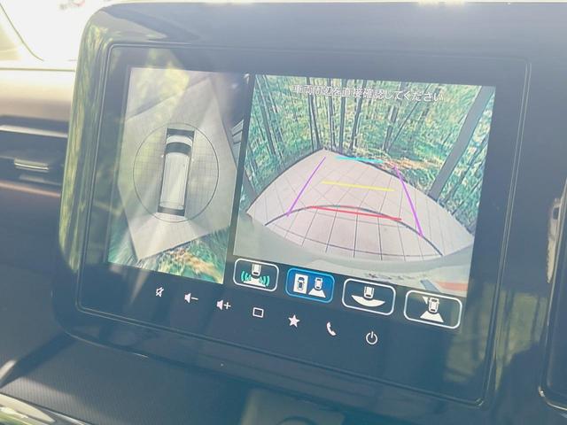 スペーシアカスタム ハイブリッドＸＳ　届出済未使用車　純正９型ナビ　全周囲カメラ　両側電動ドア　セーフティサポート　アダプティブクルーズ　ＬＥＤヘッド／フォグ　シートヒーター　ハンドルヒーター　ハーフレザー　フルセグ　Ｂｌｕｅｔｏｏｔｈ（4枚目）