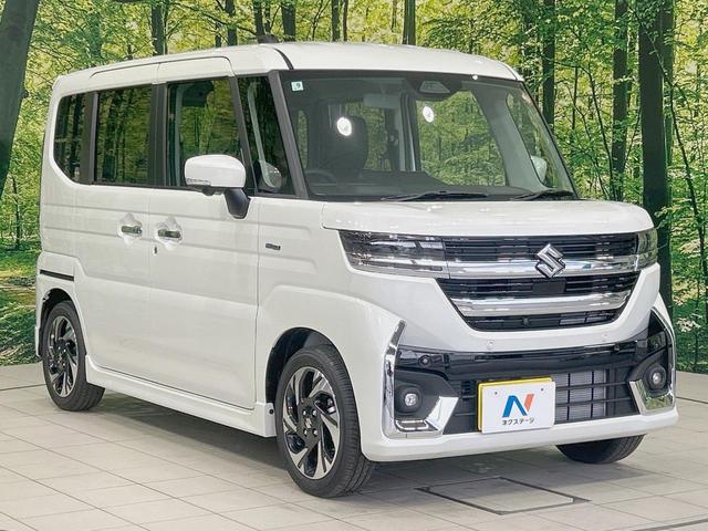 スペーシアカスタム ハイブリッドＸＳ　届出済未使用車　純正９型ナビ　全周囲カメラ　両側電動ドア　セーフティサポート　アダプティブクルーズ　ＬＥＤヘッド／フォグ　シートヒーター　ハンドルヒーター　ハーフレザー　フルセグ　Ｂｌｕｅｔｏｏｔｈ（16枚目）