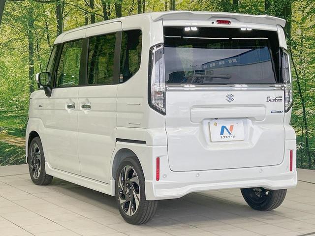 スペーシアカスタム ハイブリッドＸＳ　届出済未使用車　純正９型ナビ　全周囲カメラ　両側電動ドア　セーフティサポート　アダプティブクルーズ　ＬＥＤヘッド／フォグ　シートヒーター　ハンドルヒーター　ハーフレザー　フルセグ　Ｂｌｕｅｔｏｏｔｈ（40枚目）