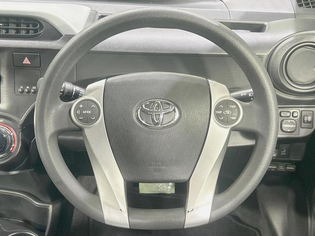 アクア S 純正ナビ バックカメラ 禁煙車 ETC スマートキー フルセグ Bluetooth再生 オートエアコン/ライト 盗難防止システム 横滑り防止装置 CD/DVD再生 プライバシーガラス(11枚目)