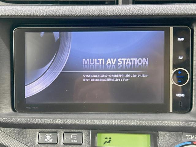 アクア G 純正ナビ バックカメラ モデリスタアルミ 禁煙車 シートヒーター LEDヘッド ETC スマートキー ヘッドライトウォッシャー オートエアコン/ライト フルセグ Bluetooth再生 ETC(3枚目)