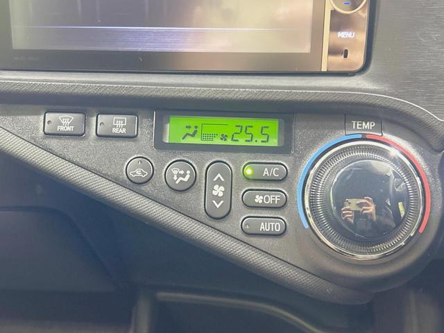 アクア G 純正ナビ バックカメラ モデリスタアルミ 禁煙車 シートヒーター LEDヘッド ETC スマートキー ヘッドライトウォッシャー オートエアコン/ライト フルセグ Bluetooth再生 ETC(32枚目)