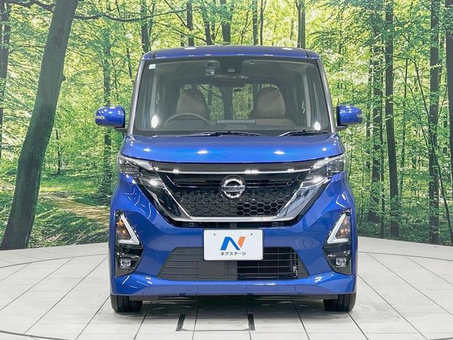 ルークス ハイウェイスター　Ｇターボプロパイロットエディション　両側電動ドア　純正ナビ　全周囲カメラ　衝突被害軽減　禁煙車　プロパイロット　ハーフレザーシート　ドラレコ　コーナーセンサー　スマートキー　ＬＥＤヘッド　ＥＴＣ　車線逸脱警報　オートライト（14枚目）