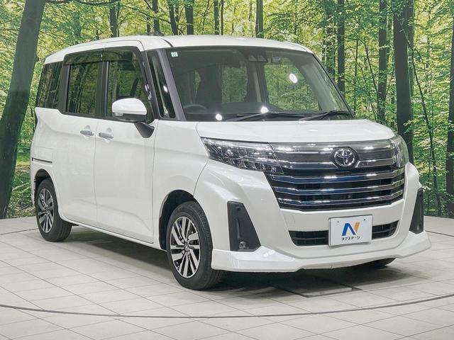 ルーミー カスタムG 両側電動ドア SDナビ 全周囲カメラ 衝突軽減 レーダークルーズ 禁煙車 ドラレコ コーナーセンサー スマートキー LEDヘッド フルセグ ビルトインETC オートハイビーム 車線逸脱警報(16枚目)