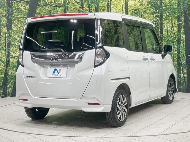 ルーミー カスタムG 両側電動ドア SDナビ 全周囲カメラ 衝突軽減 レーダークルーズ 禁煙車 ドラレコ コーナーセンサー スマートキー LEDヘッド フルセグ ビルトインETC オートハイビーム 車線逸脱警報(17枚目)