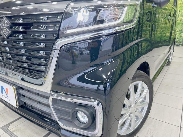 スペーシアカスタム ハイブリッドGS 両側電動ドア 8型ナビ 全周囲カメラ 衝突軽減装置 禁煙車 シートヒーター ドラレコ コーナーセンサー スマートキー LEDヘッド オートハイビーム 車線逸脱警報 オートライト(12枚目)