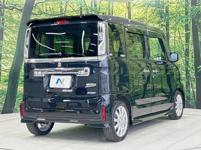 スペーシアカスタム ハイブリッドGS 両側電動ドア 8型ナビ 全周囲カメラ 衝突軽減装置 禁煙車 シートヒーター ドラレコ コーナーセンサー スマートキー LEDヘッド オートハイビーム 車線逸脱警報 オートライト(43枚目)