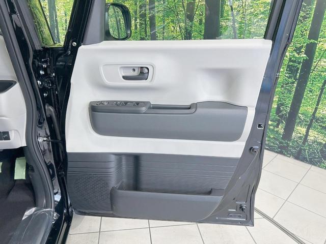 Ｎ－ＢＯＸ ベースグレード　届出済未使用車　両側電動ドア　衝突被害軽減　レーダークルーズ　コーナーセンサー　スマートキー　ＬＥＤヘッド　オートハイビーム　車線逸脱警報　オートライト　オートエアコン　電動パーキング　電動格納ミラー（34枚目）