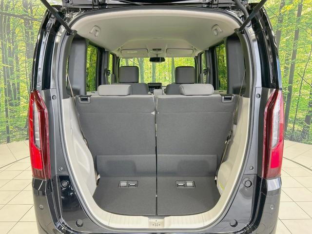 Ｎ－ＢＯＸ ベースグレード　届出済未使用車　両側電動ドア　衝突被害軽減　レーダークルーズ　コーナーセンサー　スマートキー　ＬＥＤヘッド　オートハイビーム　車線逸脱警報　オートライト　オートエアコン　電動パーキング　電動格納ミラー（38枚目）