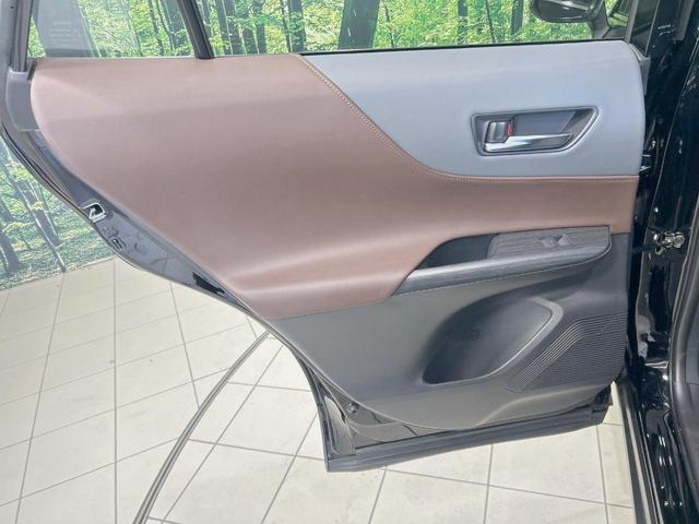 ハリアー Ｚ　純正１２．３型ナビ　全周囲カメラ　禁煙車　セーフティセンス　レーダークルーズ　ブラインドスポットモニター　デジタルインナーミラー　ドラレコ　電動リアゲート　ハーフレザー　パワーシート　フルセグ　ＥＴＣ（56枚目）