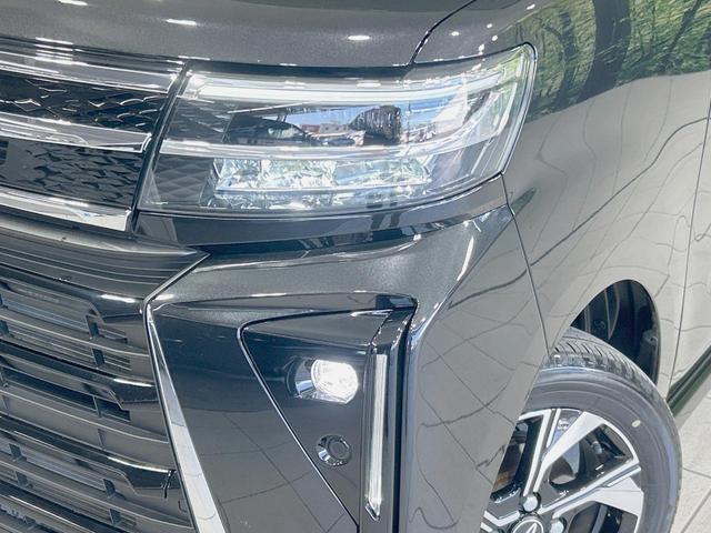 タント カスタムX 純正9型ディスプレイ バックカメラ 禁煙車 両側電動ドア スマートアシスト LEDヘッド ハーフレザー シートヒーター オートライト/エアコン コーナーセンサー スマートキー Bluetooth再生(12枚目)