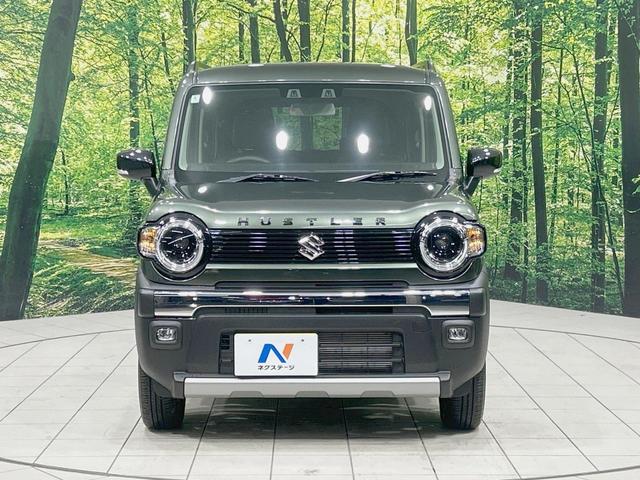 ハスラー タフワイルド　衝突軽減装置　レーダークルーズ　禁煙車　コーナーセンサー　シートヒーター　スマートキー　ＬＥＤヘッド／フォグ　オートハイビーム　車線逸脱警報　オートライト／エアコン　純正１５インチアルミ　ＬＥＤフォグ（14枚目）