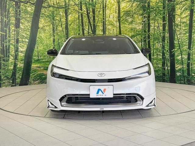 プリウス Ｚ　サンルーフ　モデリスタフルエアロ　純正１２．３型ナビ　全周囲カメラ　衝突被害軽減　レーダークルーズ　禁煙車　電動リアゲート　レザー調シート　シートエアコン　パワーシート　コーナーセンサー　ＬＥＤヘッド（14枚目）