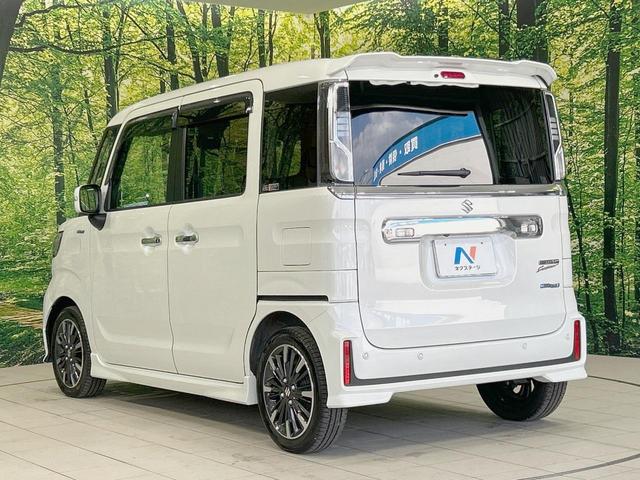 スペーシアカスタム ハイブリッドXSターボ 純正8型ナビ 全周囲カメラ 両側電動ドア 禁煙車 衝突軽減装置 クルーズコントロール LEDヘッド シートヒーター ハーフレザー ターボ フルセグ Bluetooth ETC オートライト/エアコン(45枚目)