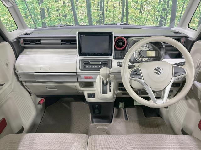 スペーシア ハイブリッドＸ　純正８型ナビ　全周囲カメラ　禁煙車　両側電動ドア　セーフティサポート　踏み間違い防止装置　車線逸脱警報　オートハイビーム　シートヒーター　ドラレコ　フルセグ　Ｂｌｕｅｔｏｏｔｈ再生　ＥＴＣ（2枚目）