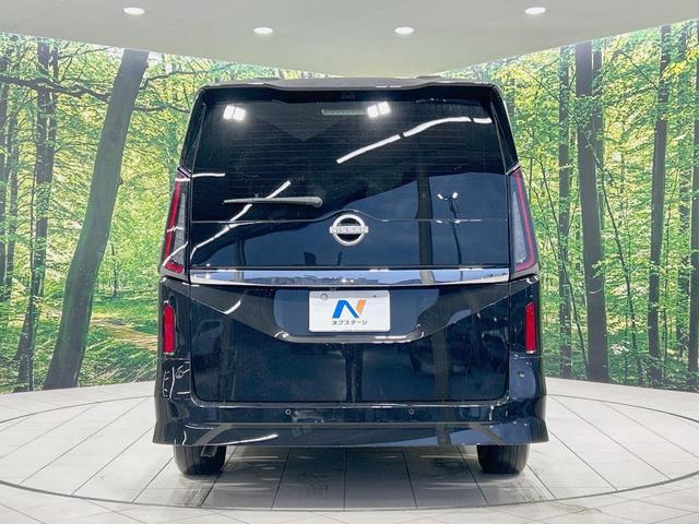 セレナ ｅ－パワー　ハイウェイスターＶ　純正１２．３型ナビ　全周囲カメラ　後席モニター　両側電動ドア　衝突軽減装置　プロパイロット　デジタルインナーミラー　ブラインドスポットモニター　ＬＥＤヘッド／フォグ　ハーフレザー　クリアランスソナー（16枚目）