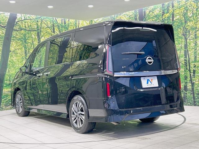 セレナ ｅ－パワー　ハイウェイスターＶ　純正１２．３型ナビ　全周囲カメラ　後席モニター　両側電動ドア　衝突軽減装置　プロパイロット　デジタルインナーミラー　ブラインドスポットモニター　ＬＥＤヘッド／フォグ　ハーフレザー　クリアランスソナー（45枚目）