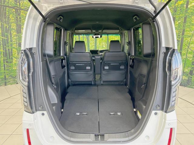Ｎ－ＢＯＸカスタム Ｌターボ　両側電動ドア　純正ナビ　バックカメラ　衝突軽減　禁煙車　ハーフレザーシート　コーナーセンサー　スマートキー　ＬＥＤヘッド　ビルトインＥＴＣ　純正１５インチアルミ（10枚目）