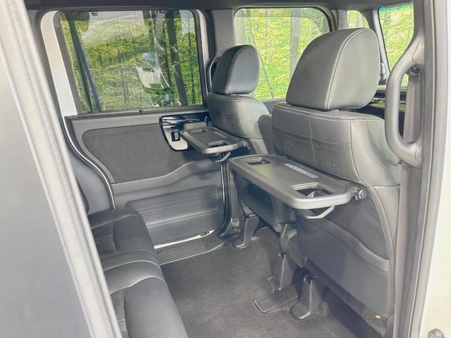 Ｎ－ＢＯＸカスタム Ｌターボ　両側電動ドア　純正ナビ　バックカメラ　衝突軽減　禁煙車　ハーフレザーシート　コーナーセンサー　スマートキー　ＬＥＤヘッド　ビルトインＥＴＣ　純正１５インチアルミ（44枚目）