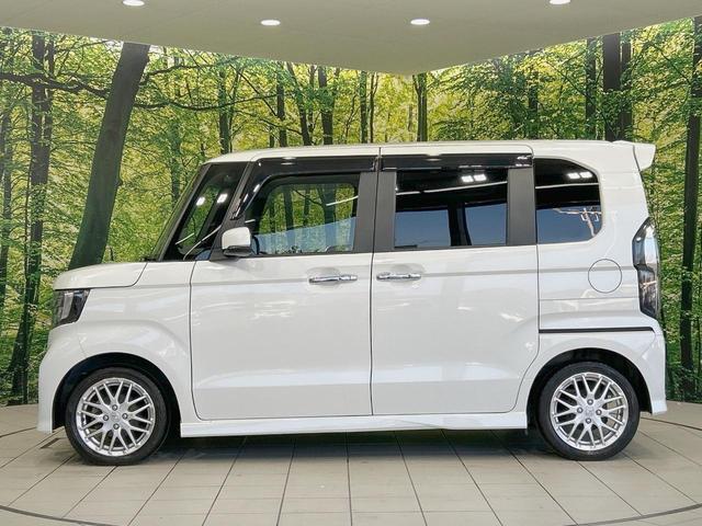 Ｎ－ＢＯＸカスタム Ｌターボ　両側電動ドア　純正ナビ　バックカメラ　衝突軽減　禁煙車　ハーフレザーシート　コーナーセンサー　スマートキー　ＬＥＤヘッド　ビルトインＥＴＣ　純正１５インチアルミ（54枚目）