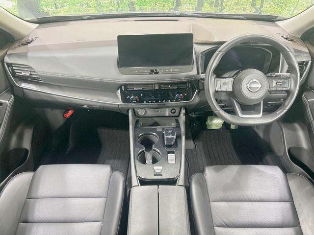 エクストレイル X メーカー12.3型ナビ 全周囲カメラ 禁煙車 衝突軽減装置 プロパイロット デジタルインナーミラー ブラインドスポットモニター ステアリングヒーター ETC 100V電源 LEDヘッド シートヒーター(2枚目)