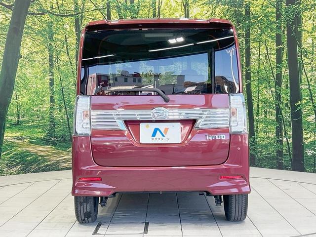 タント カスタムRS トップエディションSAIII 両側電動ドア ターボ 純正8型ナビ 後席モニター バックカメラ 衝突軽減 禁煙車 ハーフレザー シートヒーター スマートキー LEDヘッド ビルトインETC 純正15インチアルミ オートハイビーム(15枚目)