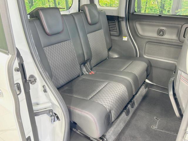 スペーシアカスタム ハイブリッドＸＳ　両側電動ドア　全周囲カメラ　衝突軽減　禁煙車　ＳＤナビ　ハーフレザーシート　シートヒーター　ドラレコ　コーナーセンサー　スマートキー　ＬＥＤヘッド　ＥＴＣ　純正１５インチアルミ　車線逸脱警報（9枚目）