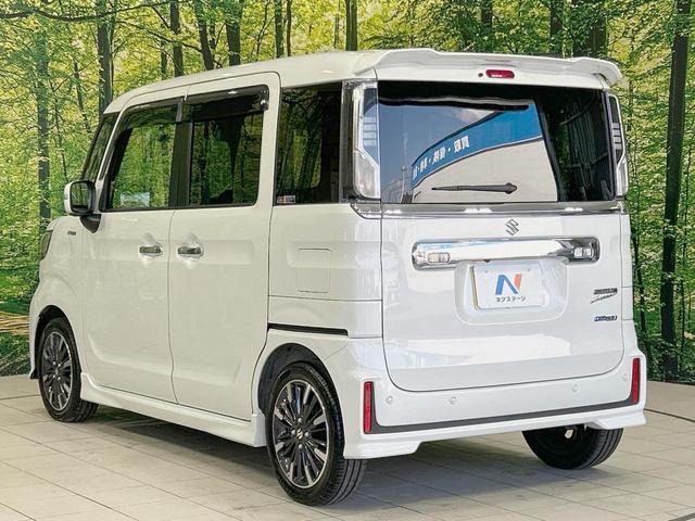 スペーシアカスタム ハイブリッドＸＳ　両側電動ドア　全周囲カメラ　衝突軽減　禁煙車　ＳＤナビ　ハーフレザーシート　シートヒーター　ドラレコ　コーナーセンサー　スマートキー　ＬＥＤヘッド　ＥＴＣ　純正１５インチアルミ　車線逸脱警報（59枚目）