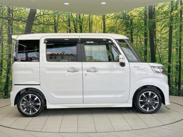 スペーシアカスタム ハイブリッドＸＳ　両側電動ドア　全周囲カメラ　衝突軽減　禁煙車　ＳＤナビ　ハーフレザーシート　シートヒーター　ドラレコ　コーナーセンサー　スマートキー　ＬＥＤヘッド　ＥＴＣ　純正１５インチアルミ　車線逸脱警報（60枚目）