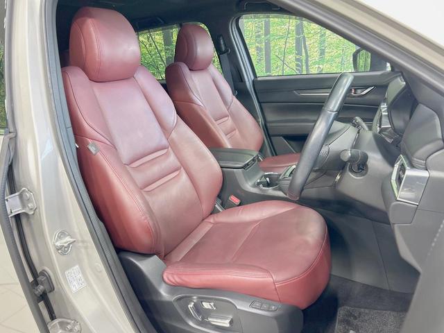 ＣＸ－８ ２５Ｓ　Ｌパッケージ　サンルーフ　純正１０型ナビ　全周囲カメラ　ＢＯＳＥサウンド　赤革　衝突軽減　電動リア　禁煙車　ドラレコ　ＥＴＣ　シート／ステアリングヒーター　ブラインドスポットモニター　ヘッドアップディスプレイ（8枚目）