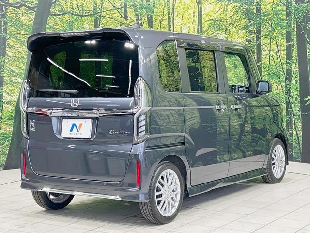 Ｎ－ＢＯＸカスタム Ｌターボ　両側電動ドア　純正ナビ　バックカメラ　ＥＴＣ　ドラレコ　パーキングセンサー　衝突被害軽減　アダプティブクルーズ　禁煙車　ハーフレザーシート　スマートキー　ＬＥＤヘッド　ＥＴＣ　純正１５インチアルミ（17枚目）