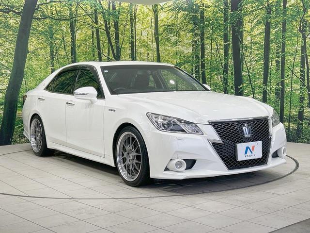 クラウンハイブリッド アスリートＧ　サンルーフ　純正８型ナビ　バックカメラ　禁煙車　クルコン　ＥＴＣ　　前後ドラレコ　メモリー機能付きパワーシート　シートベンチレーション　ＨＩＤヘッドライト　Ｂｌｕｅｔｏｏｔｈ　スマートキー（16枚目）