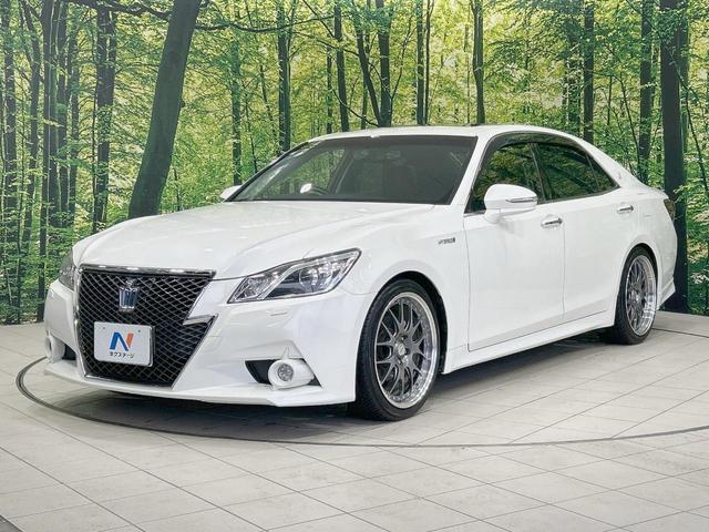 クラウンハイブリッド アスリートＧ　サンルーフ　純正８型ナビ　バックカメラ　禁煙車　クルコン　ＥＴＣ　　前後ドラレコ　メモリー機能付きパワーシート　シートベンチレーション　ＨＩＤヘッドライト　Ｂｌｕｅｔｏｏｔｈ　スマートキー（58枚目）